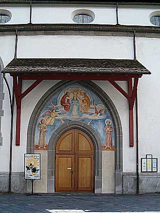 Franciscan Church, entrance