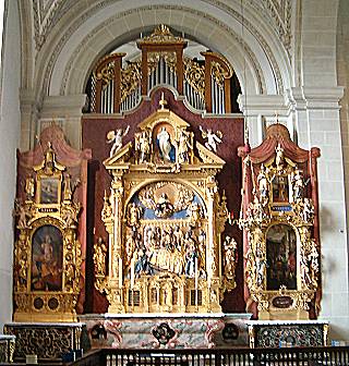 Left altar