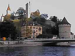Lucerne: Musegg wall and Nölliturm