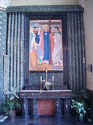 St. Paul's Church, right altar